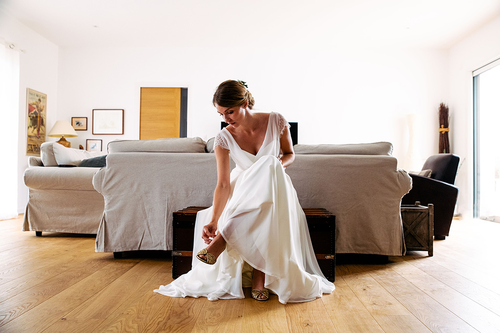 Les préparatifs de la mariée